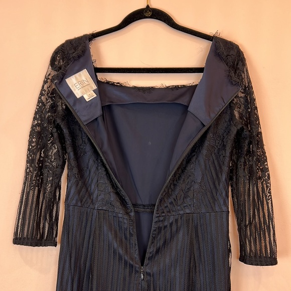 Erin by Erin Fetherston navy and black lace cocktail dress Size 6 - Picture 8 of 9
